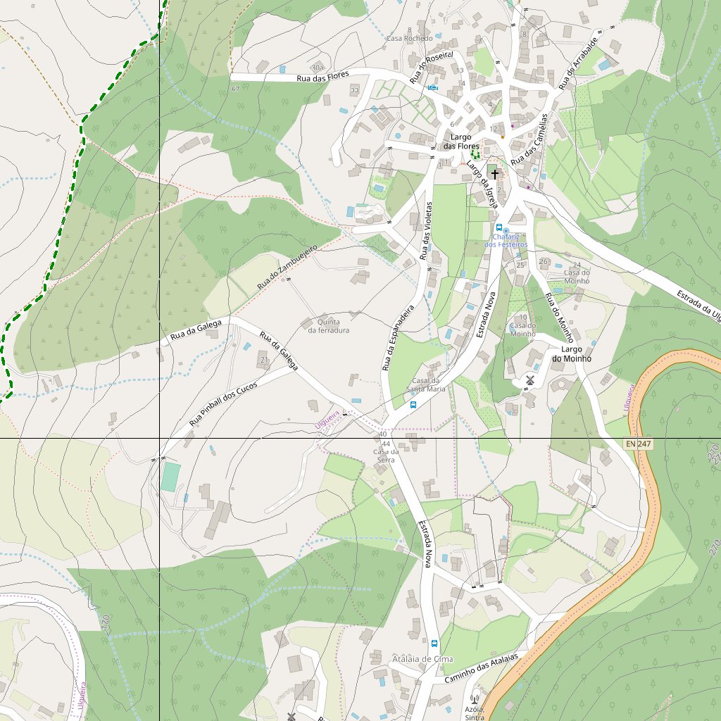 Caleb Roca Map Cabo Da Roca Portugal Map by Paul Johnson - Offline Maps | Avenza Maps