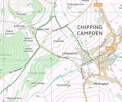 Paul Johnson - Offline Maps Cotswold Way 1:25k digital map