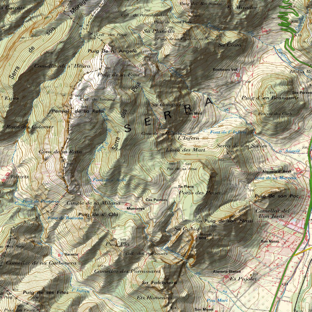 Majorca 1:25k Map by Paul Johnson - Offline Maps | Avenza Maps