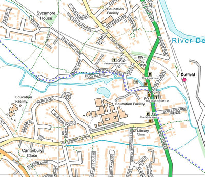 Paul Johnson - Offline Maps Makeney Walks (1:10k) digital map
