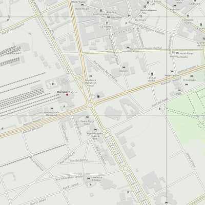 Paul Johnson - Offline Maps Marrakesh Tourist Street Map digital map