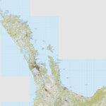 Paul Johnson - Offline Maps New Zealand 1:250K North Island (North) digital map