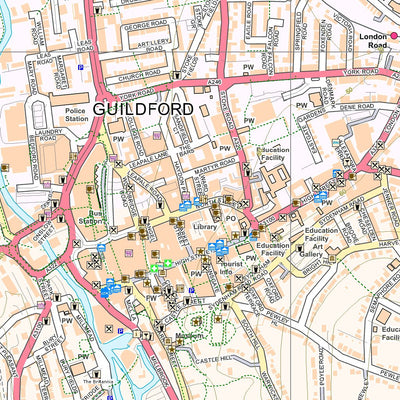Paul Johnson - Offline Maps North Downs Way 1:10k (1) digital map