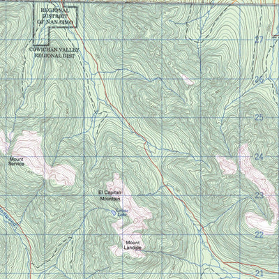 Paul Johnson - Offline Maps Vancouver Island Topo (South) digital map