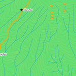 petapendaki Jalur Pendakian Gunung Gede-Pangrango digital map