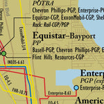 PetroChem Wire P4 LaPorte to Pasadena Propylene Systems digital map