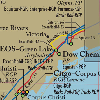 PetroChem Wire US Propylene Pipeline Systems Overview-A digital map