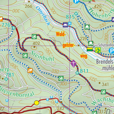 Pietruska Verlag & Geo-Datenbanken GmbH Freizeitkarte Wissembourg - Bad Bergzabern digital map