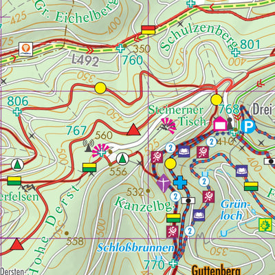 Pietruska Verlag & Geo-Datenbanken GmbH Freizeitkarte Wissembourg - Bad Bergzabern digital map