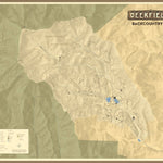 Pisgah Map Company, LLC Deerfields Backcountry Trails digital map