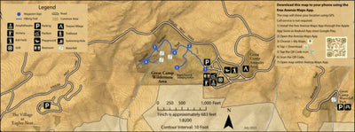 Pisgah Map Company, LLC Eagles Nest - South digital map