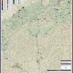 Pisgah Map Company, LLC French Broad Region - East digital map