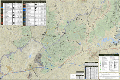 Pisgah Map Company, LLC Grandfather Ranger District - West Side digital map