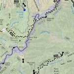 Pisgah Map Company, LLC Grandfather Ranger District - West Side digital map