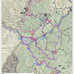 Pisgah Map Company, LLC Hellbender 100 Map - geo digital map