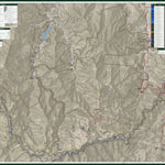 Pisgah Map Company, LLC Shining Rock / Middle Prong Wilderness Areas digital map