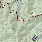 Pisgah Map Company, LLC Tsali Recreation Area digital map