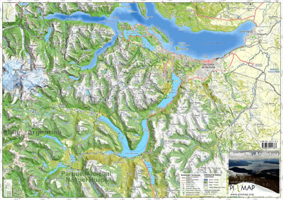 Pixmap Cartografía Digital Bariloche y alrededores 1/125.000 digital map