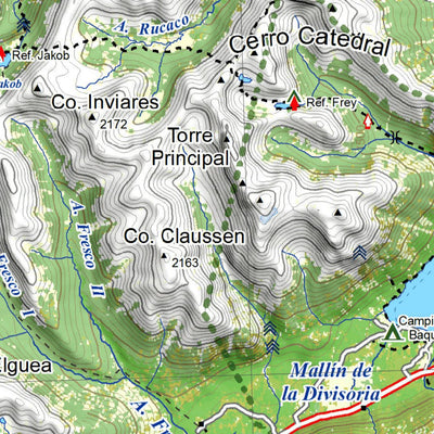 Pixmap Cartografía Digital Bariloche y alrededores 1/125.000 digital map