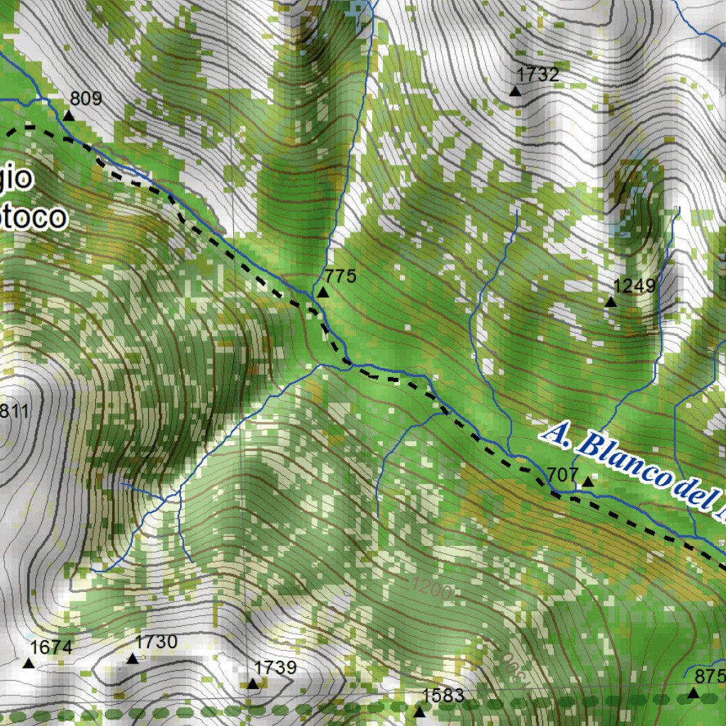 Bolson Mapimi Map Bolsón 1/50.000 Map by Pixmap Cartografia Digital | Avenza Maps