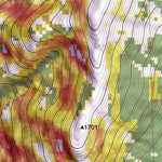 Pixmap Cartografía Digital Cerro Aspero 1/25.000 digital map
