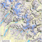 Pixmap Cartografía Digital Cerro Cabeza del Condor - Condoriri - Cordillera Real 1/50.000 digital map