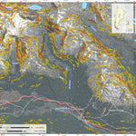 Pixmap Cartografía Digital Cerro Castor - Ushuaia 1/25.000 digital map
