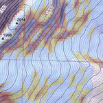 Pixmap Cartografía Digital Cerro Creston and Cerro Vespignani - Chaltén - 1/25.000 digital map