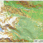 Pixmap Cartografía Digital Cerro Hielo Azul 1/25.000 digital map