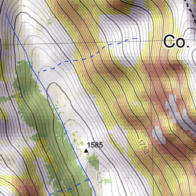 Pixmap Cartografía Digital Cerros Challhuaco, Blanco, Ñireco, Meta y Pontoneros 1/25.000 digital map