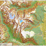 Pixmap Cartografía Digital Cerros Venzano y Perito Moreno 1/25.000 digital map