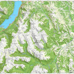 Challhuaco, Río Ñirihuau 1/50.000 Preview 1