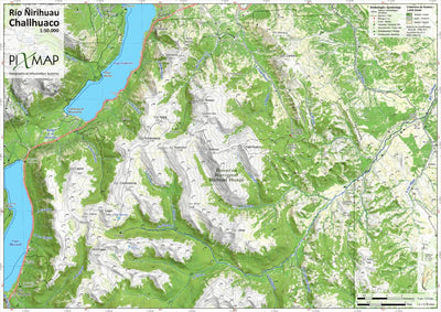 Challhuaco, Río Ñirihuau 1/50.000 Preview 1