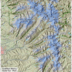 Pixmap Cartografía Digital Cordillera Blanca (South) 1/75.000 digital map