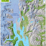 Pixmap Cartografía Digital Glaciar Upsala, Estancias Helsinfor y La Cristina 1/125.000 digital map
