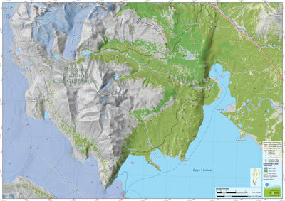 Pixmap Cartografía Digital Glaciar Viedma 1/50.000 digital map