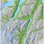 Pixmap Cartografía Digital Lago del Desierto 1/80.000 digital map