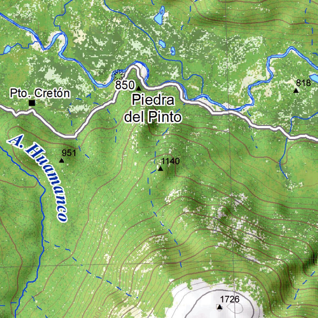 Lago Mascardi 1/50.000 Map by Pixmap Cartografia Digital | Avenza Maps