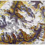 Pixmap Cartografía Digital Mesada de los Baguales 1/25.000 Topo-Image digital map
