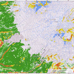 Pixmap Cartografía Digital Nevados de Chillán 1/25.000 digital map