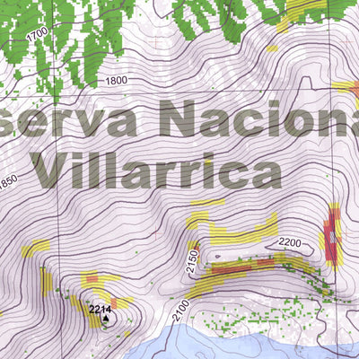 Pixmap Cartografía Digital Nevados de Sollipulli 1/25.000 digital map