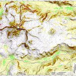 Pixmap Cartografía Digital Paso Pehuenche - Cerro Campanario 1/25.000 digital map