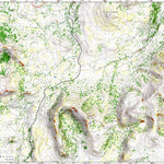 Pixmap Cartografía Digital Pino Hachado 1/25.000 digital map