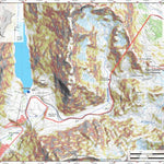 Pixmap Cartografía Digital Portillo - Paso Cristo Redentor 1/25.000 digital map