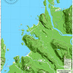 Pixmap Cartografía Digital Raúl Marín Balmaceda a Canal Refugio 1/50.000 digital map