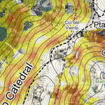 Pixmap Cartografía Digital Refugio Frey - Catedral 1/25.000 digital map