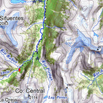 Pixmap Cartografía Digital Reserva Provincial Río Turbio - Lagos Esperanza y Puelo 1/100.000 digital map