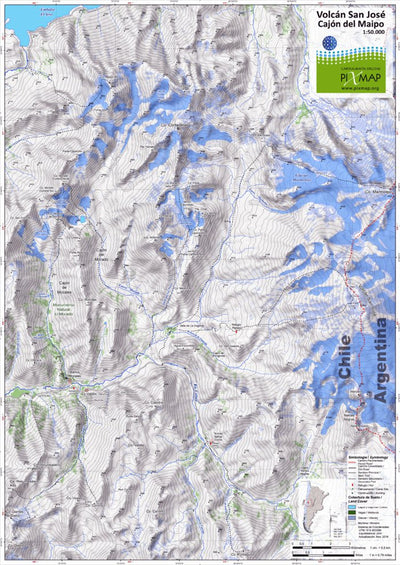 Pixmap Cartografía Digital Vocan San Jose 1/50.000 digital map