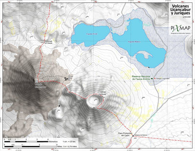 Volcanes Licancabur y Juriques 1/50.000 Preview 1