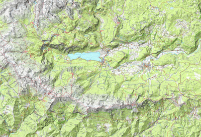 Planinska zveza Slovenije Bohinj 1:25.000 PZS digital map